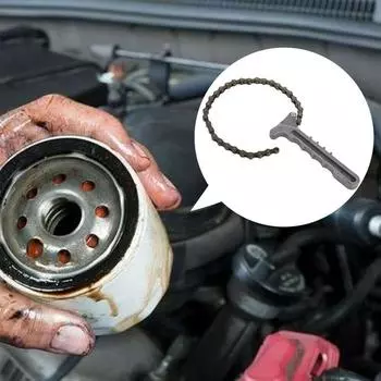Регулируемый автомобильный двигатель масляный фильтр цепь захват гаечный ключ съемник топливный съемник гаечный ключ фильтр двигатель ручка ручка грузовик масло Pl J6v6