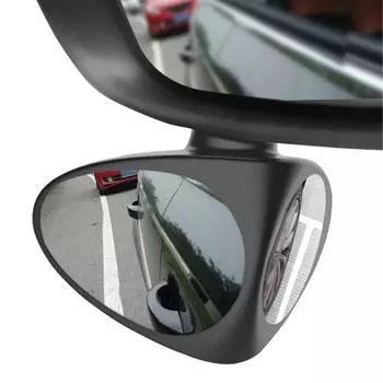 Регулируемый автомобильный вид сзади, слепое пятно, удаление безопасной парковки, вспомогательное выпуклое зеркало Right белый