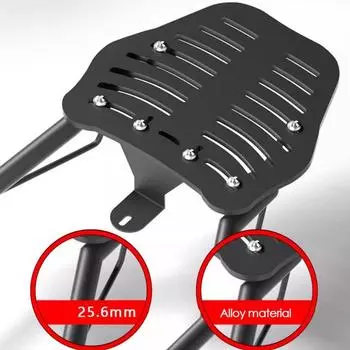 Регулируемый багажник для мотоцикла, утолщенный багажник для туристического рюкзака, износостойкие багажники, аксессуары для мотоциклов CHINA