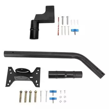 Регулируемый башенный кронштейн из алюминиевого сплава для комплекта шарнирного крепления Starlink для тяжелых условий эксплуатации Long