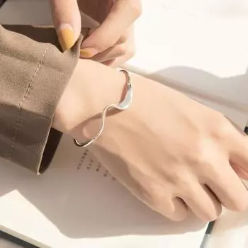 Регулируемый браслет из стерлингового серебра 925 пробы и браслет для женщин, модные элегантные украшения для вечеринок