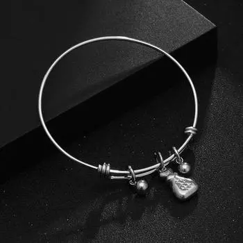 Регулируемый браслет из титановой стали, мужские и женские аксессуары