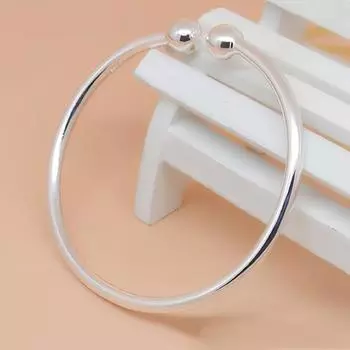 Регулируемый браслет с отверстием из полированной меди, симметричный дизайн, бисерный подарок для друзей, семейные украшения на запястье