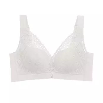 Регулируемый бюстгальтер для женщин с боковой поддержкой и пуш-ап для большой груди 75C белый