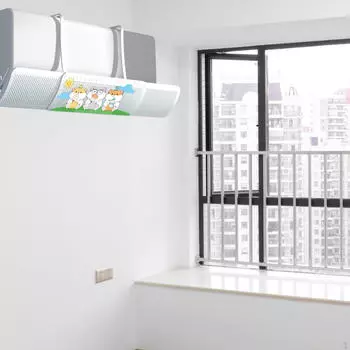 Регулируемый дефлектор кондиционера для домашнего и офисного использования Bear Pattern