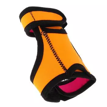 Регулируемый держатель для дайвинг-фонаря, ремешок для дайвинга, перчатка для дайвинг-фонаря, ремешок для дайвинг-фонаря, держатель для фонаря, ремешок на запястье оранжевый