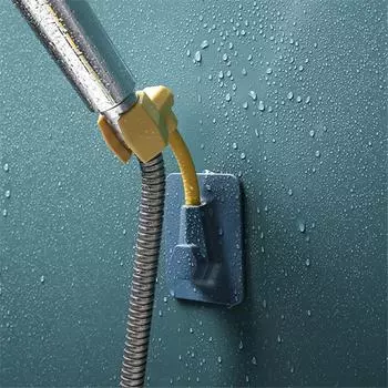 Регулируемый держатель для душа для ванной комнаты, настенный держатель для ручного душа, кронштейны для душа, аксессуары для ванной комнаты для распылителя белый