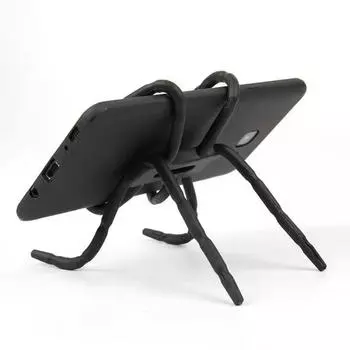 Регулируемый держатель для мобильного телефона «Паук», гибкий держатель для телефона, украшение для автомобиля оранжевый