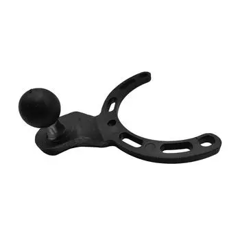 Регулируемый держатель для телефона с креплением на бак для мотоцикла, сменный держатель для телефона с GPS для Kawasaki Honda BMW чёрный