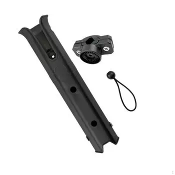 Регулируемый держатель для удочки для различных вариантов крепления чёрный