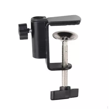 Регулируемый держатель настольной лампы для микрофонов и камер чёрный