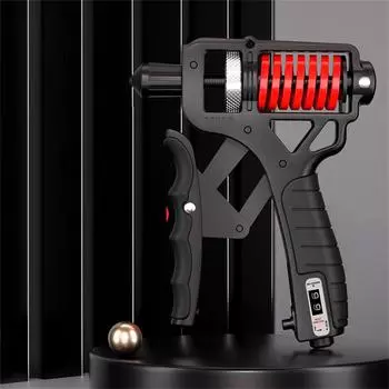 Регулируемый динамометр для ручного захвата Тренажер для ручного захвата Стресс-динамометр для ручного захвата для взрослых One Size