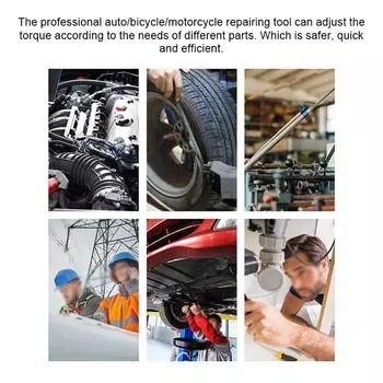 Регулируемый динамометрический ключ 1/4 дюйма, гаечный ключ 5-25 Нм, ручной инструмент, велосипед, мотоцикл, автомобиль, ремонт