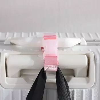 Регулируемый дорожный чемодан на колесиках, подвесные ремни с пряжкой, аксессуары для багажа, ремни для чемодана, сумки, ремни, крючки для путешествий серый