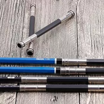 Регулируемый двойной держатель для карандашей, удлинитель для эскизов, офис, школа, инструмент для письма