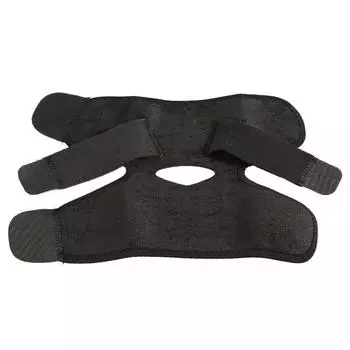 Регулируемый дышащий бандаж для поддержки лодыжки, защита от растяжений и травм, черный