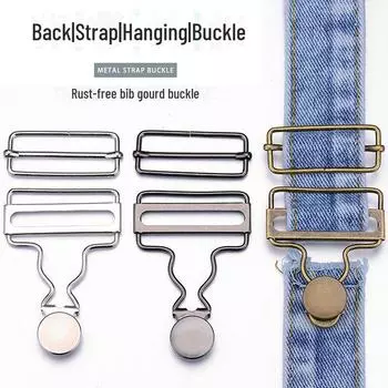 Регулируемый джинсовый комбинезон для беременных с подтяжками и металлическими пряжками