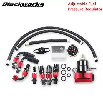 Регулируемый фитинг FPR AN6 EFI Регулятор давления топлива для 7MGTE MKIII с фитингами шланговой линии Универсальный масляный манометр 100psi