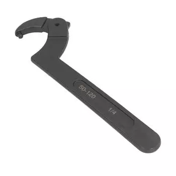 Регулируемый гаечный ключ с крючком от 2 до 4 3/4 дюйма CRV, круглый крючок типа C для обслуживания автомобильной техники