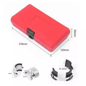 Регулируемый инструмент для отвода сальника передней вилки мотоцикла, аксессуары для мотоциклов, универсальный инструмент для удаления и установки 33 мм-54 мм