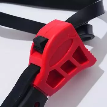 Регулируемый инструмент для разборки, ручной инструмент, 1 шт., 6-дюймовый ленточный ключ, съемник масляного фильтра, гаечный ключ для ремня, цепной ключ, открыватель ремня, гаечный ключ красный