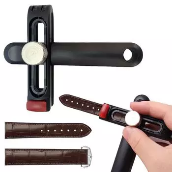 Регулируемый инструмент для резки кожаных полосок с прозрачной шкалой, резак для кожаных ремней, ленточный резак для кожевенного ремешка своими руками