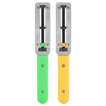 Регулируемый инструмент для снятия задней крышки часов из легированной стали для замены батареи Yellow Handle