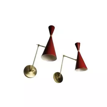 Регулируемый итальянский латунный светильник настенный светильник Mid Century Modern Wall Light Fix