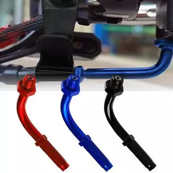 Регулируемый конец троса дроссельной заслонки, винт троса дроссельной заслонки на 90 градусов, нержавеющая сталь, беспаечный трос дроссельной заслонки для мотоцикла, соединение троса красный