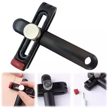 Регулируемый кожаный ремешок, резак для ремня, практичный ручной инструмент для кожевенного ремесла SN9