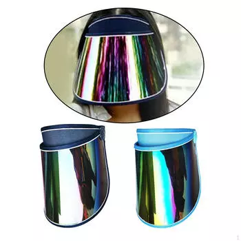 Регулируемый козырек от солнца, многоразовый пляжный щит, пыленепроницаемый