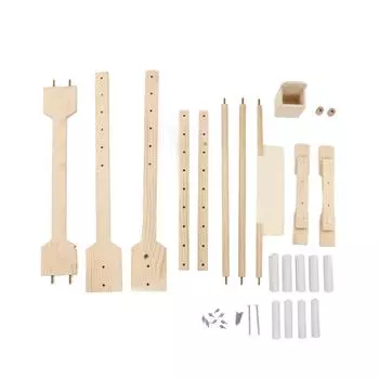 Регулируемый крестообразный переключатель гобелен напольная подставка настольные деревянные рамки вышивка белый