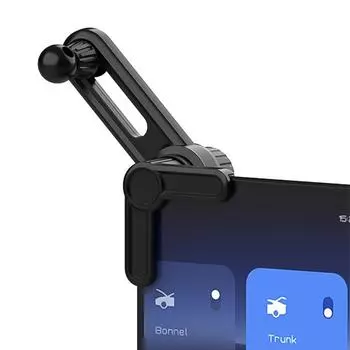 Регулируемый кронштейн для центрального пульта управления автомобиля, крепление для телефона, держатель для экрана навигации с 17-миллиметровым шаровым основанием, автомобильное фиксированное основание