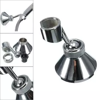 Регулируемый кронштейн для душа, душ, серебристый цвет