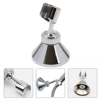 Регулируемый кронштейн для душа, хромированный душ, серебристый цвет