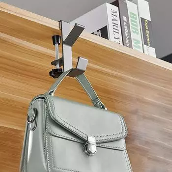 Регулируемый крючок для края стола, игровая гарнитура, настольная вешалка, рюкзак, держатель для подвешивания, бездырокол, домашний офисный органайзер белый