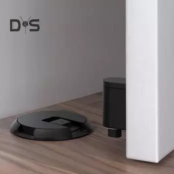 Регулируемый магнитный дверной стопор Технология мгновенной блокировки Без сверления Механический напольный дверной стопор Магнитные дверные замки Безопасность для детей и домашних животных белый