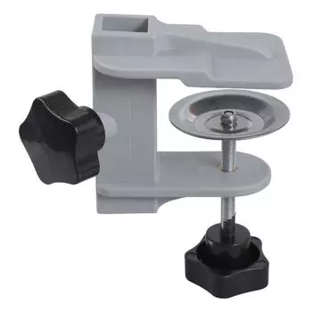 Регулируемый металлический зажим для столов для груминга питомцев Надежная фиксация во время груминг-сессий серебряный