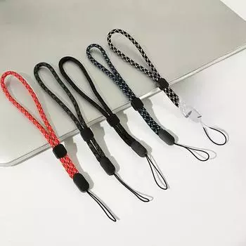 Регулируемый многоцветный ремешок для мобильного телефона и ключей красный/белый