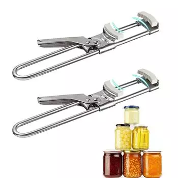 Регулируемый многофункциональный консервный нож из нержавеющей стали One Size