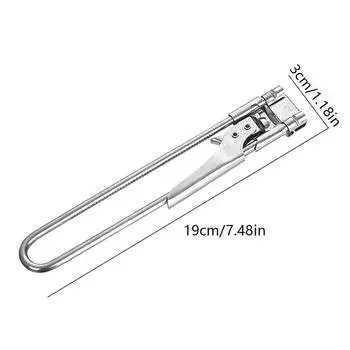 Регулируемый многофункциональный консервный нож из нержавеющей стали, кухонные захваты для крышек банок