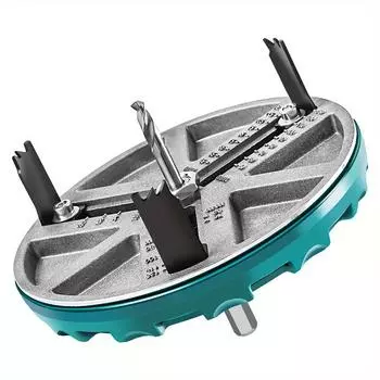 Регулируемый многофункциональный универсальный открыватель отверстий Диаметр отверстия для деревообработки Регулируемый открыватель Диаметр кольцевой пилы 45 мм-130 мм