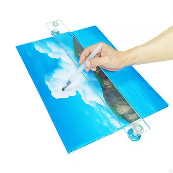 Регулируемый мостик художника для большего комфорта при покраске 34cmx5.6cm