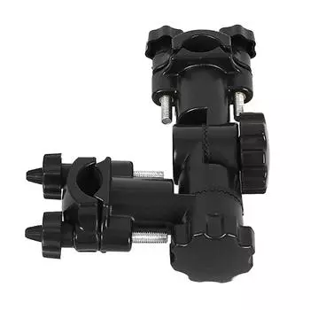 Регулируемый на 360 градусов держатель удочки, крепление на стул для рыбалки, подставка для зонта, вращающийся держатель сиденья для рыбалки чёрный