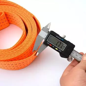 Регулируемый надежный ремень для безопасной перевозки багажа, ремень с храповым механизмом для переднего грузового автомобиля и грузовика с металлической пряжкой чёрный