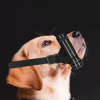 Регулируемый намордник для собак для дрессировки и защиты — надежная и удобная посадка M