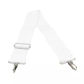 Регулируемый нейлоновый парадный марширующий малый барабан, ремень, ремень, аксессуар для музыкального инструмента белый