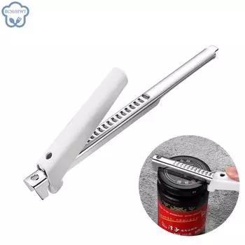 Регулируемый открывалка для банок из нержавеющей стали, ручные открывалки для банок и бутылок для слабых рук, удобный захват, кухонные принадлежности, гаджеты, инструмент 9.1