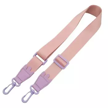 Регулируемый плечевой ремень для бутылки с водой из нейлона, аксессуары для бутылки с водой для кемпинга и пешего туризма розовый