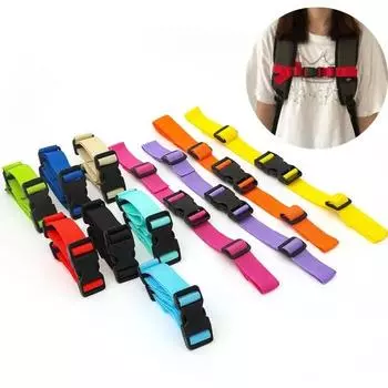 Регулируемый плечевой ремень для уличного рюкзака, фиксированный ремень, нескользящий ремень, прочный нагрудный ремень, аксессуары для сумки as the picture